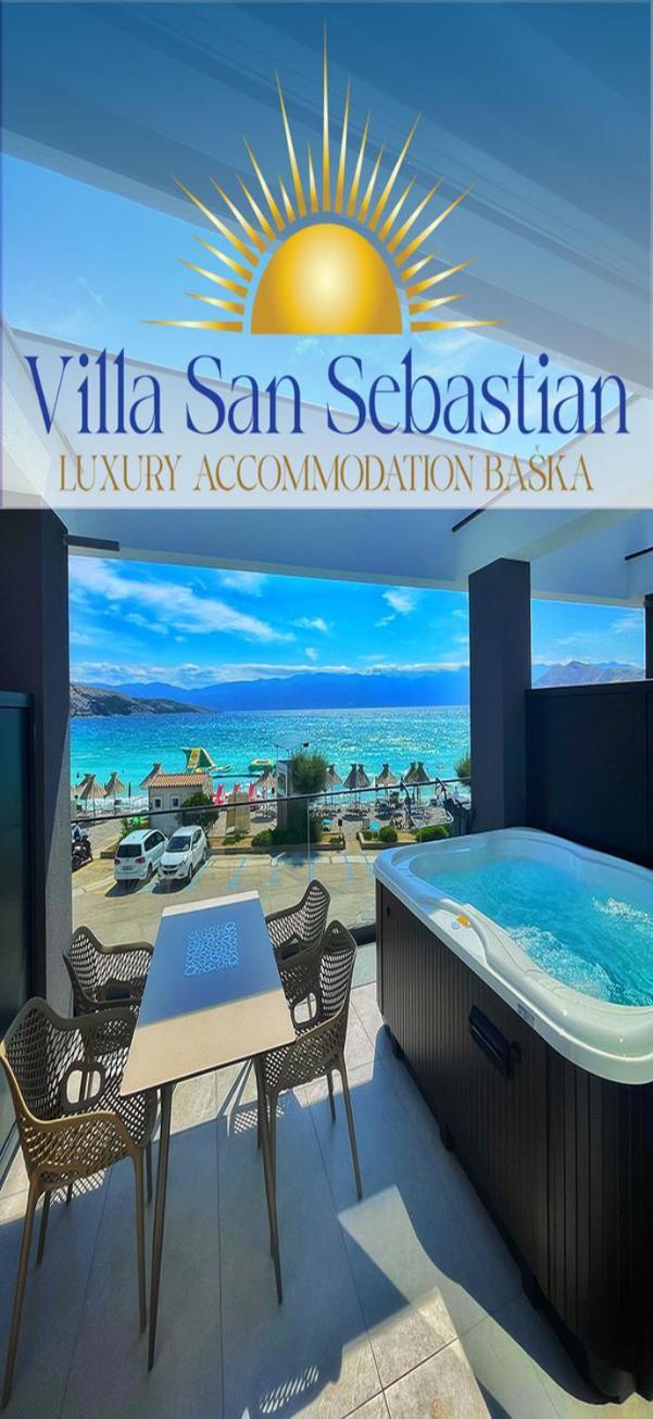 Villa San Sebastian-Direct Sea View Baška Exteriér fotografie